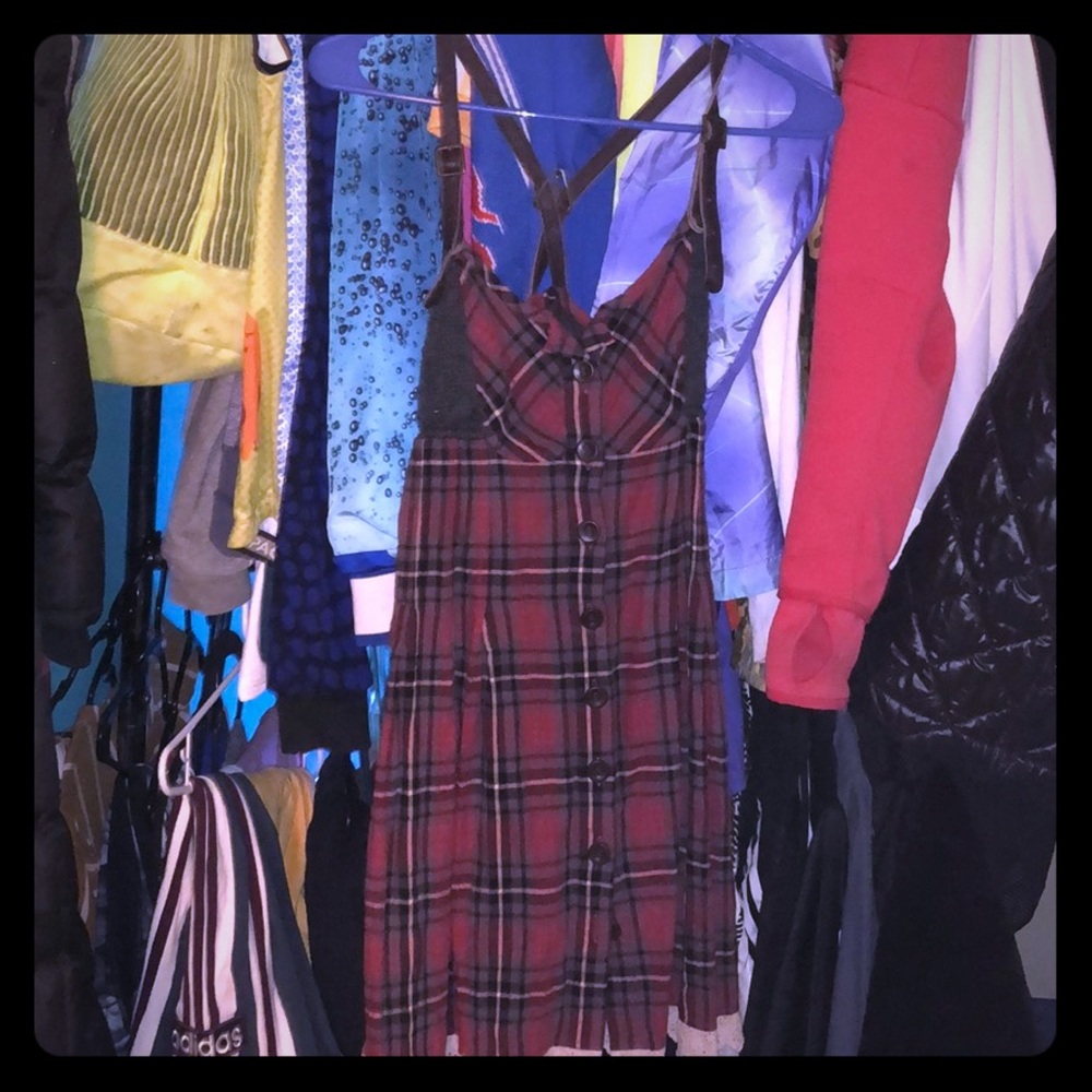 Free people plaid dress